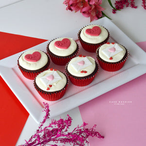Love Letter Cupcakes