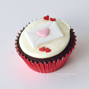 Love Letter Cupcakes