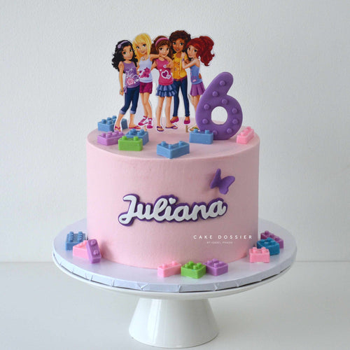 Cake con Toppers